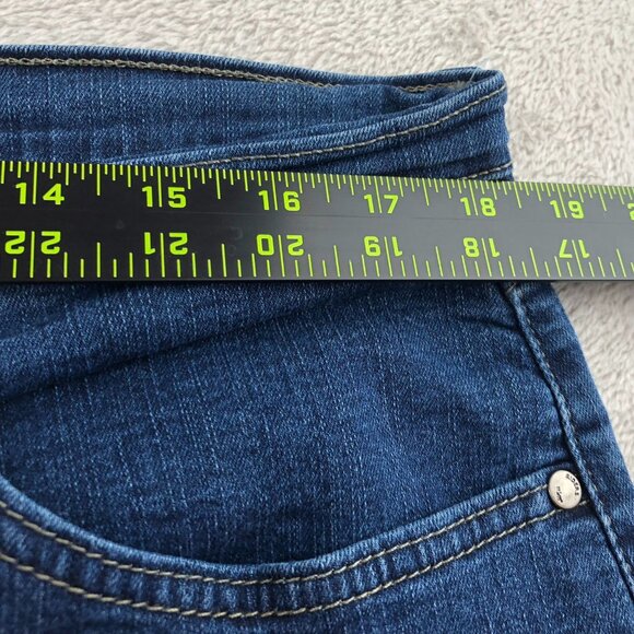 Riders By Lee Womens Jeans Size 18 Relax Fit Straight Leg Blue Denim Medium Wash - Picture 5 of 11